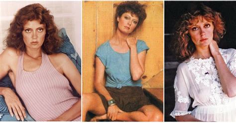 susan sarandon hot|From left to right: Susan Sarandon in her 30s, 50s and 70s.